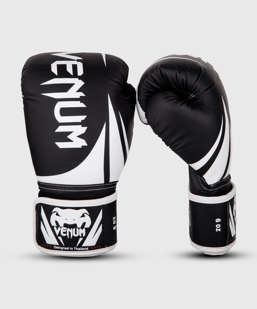 venum challenger 2.0 bokshandschoenen voor kinderen - zwartwit