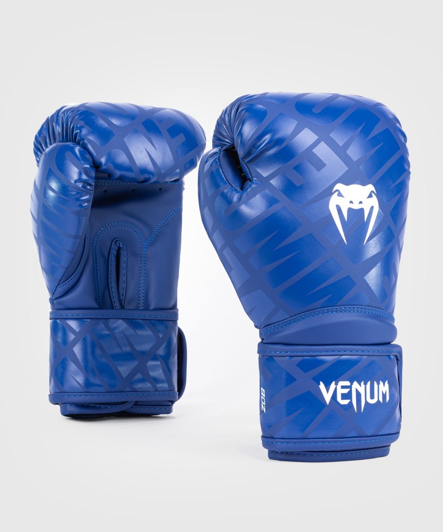 venum contender 1.5 xt bokshandschoenen voor kinderen - wit-blauw