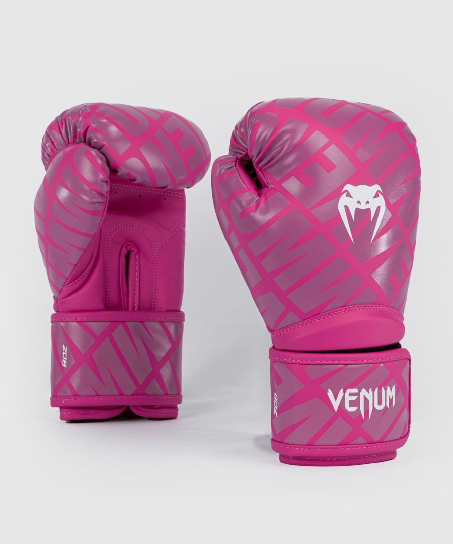 venum contender 1.5 xt bokshandschoenen voor kinderen - wit-roze