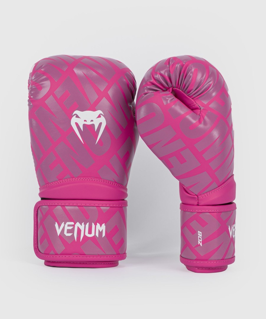 venum contender 1.5 xt bokshandschoenen voor kinderen - wit-roze