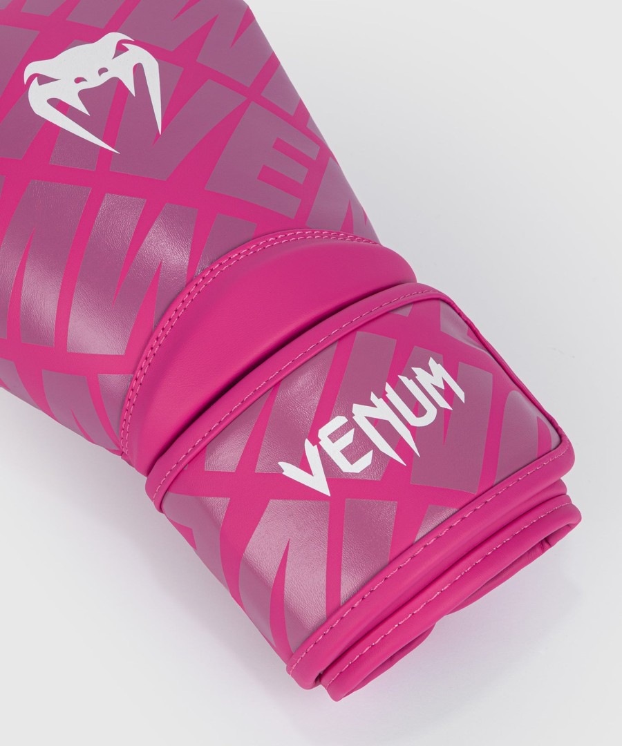 venum contender 1.5 xt bokshandschoenen voor kinderen - wit-roze