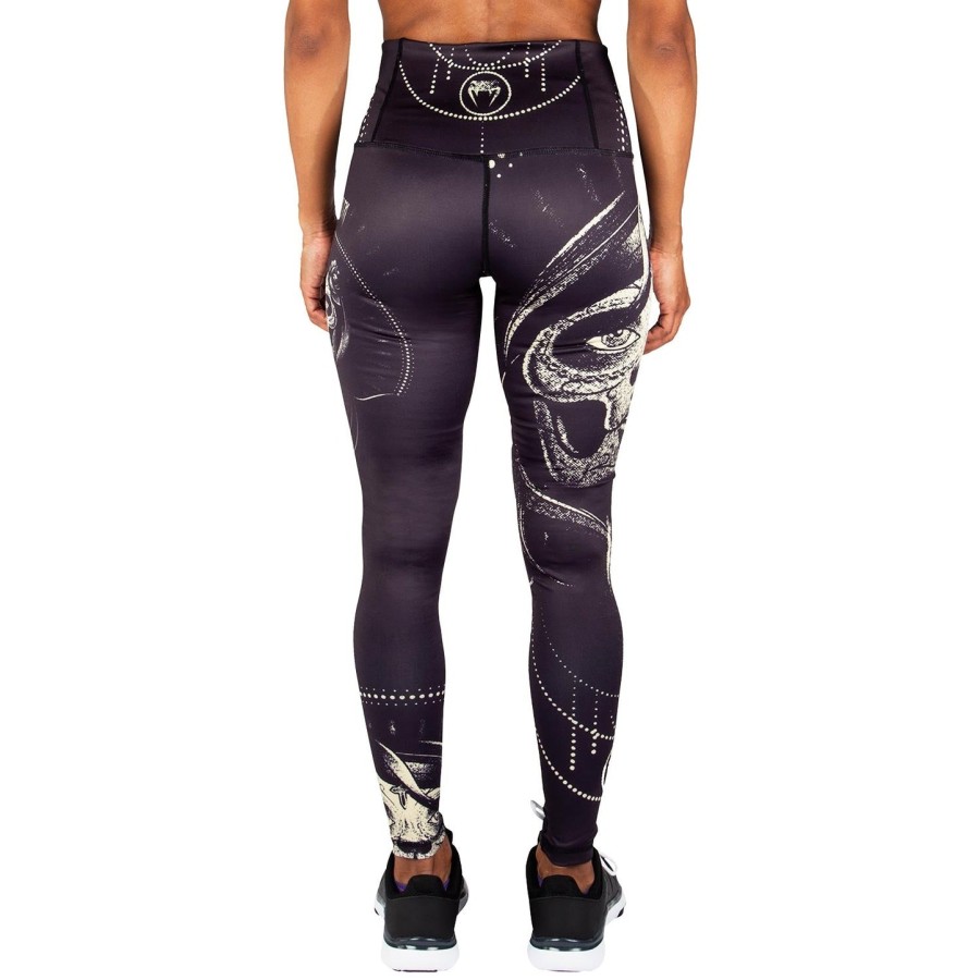 venum santa muerte leggings - zwartgeel