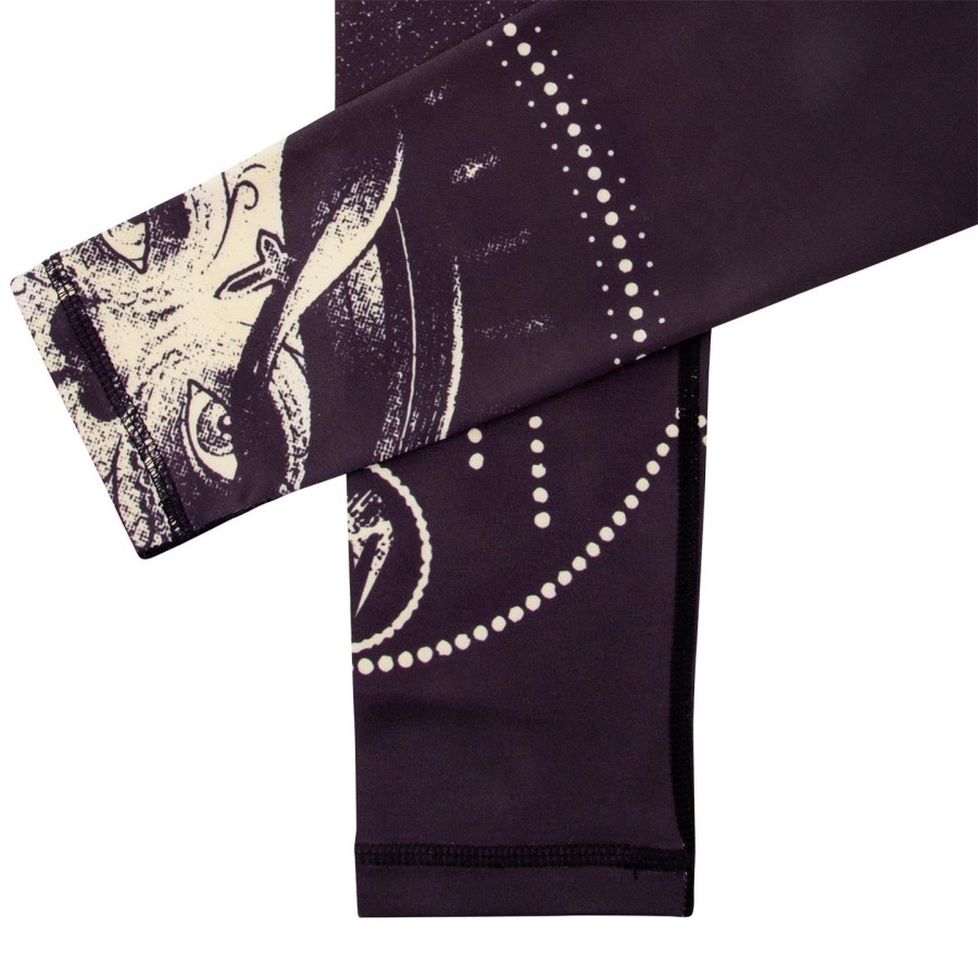 venum santa muerte leggings - zwartgeel