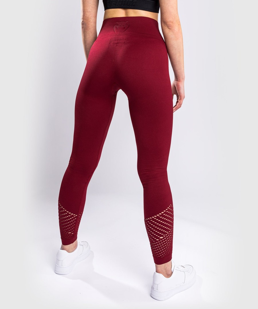 venum sparring naadloze leggings - voor dames - bordeauxrood