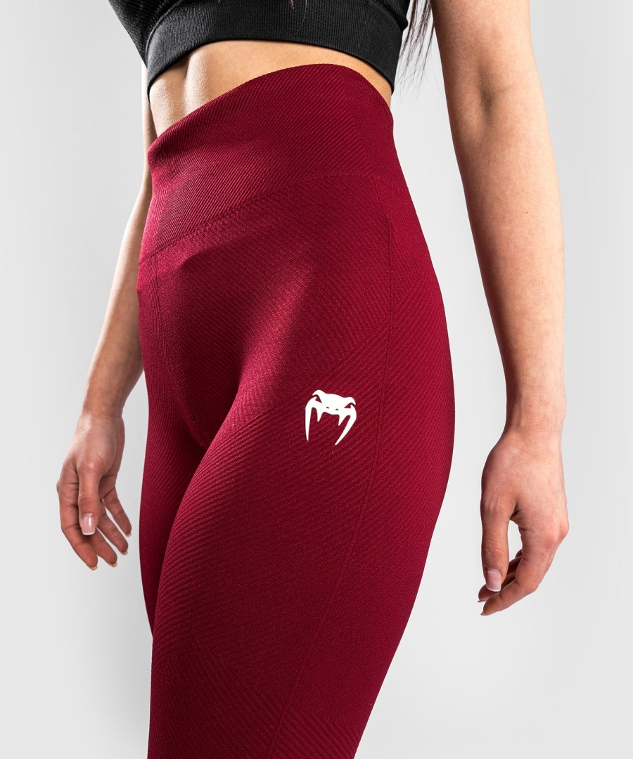 venum sparring naadloze leggings - voor dames - bordeauxrood