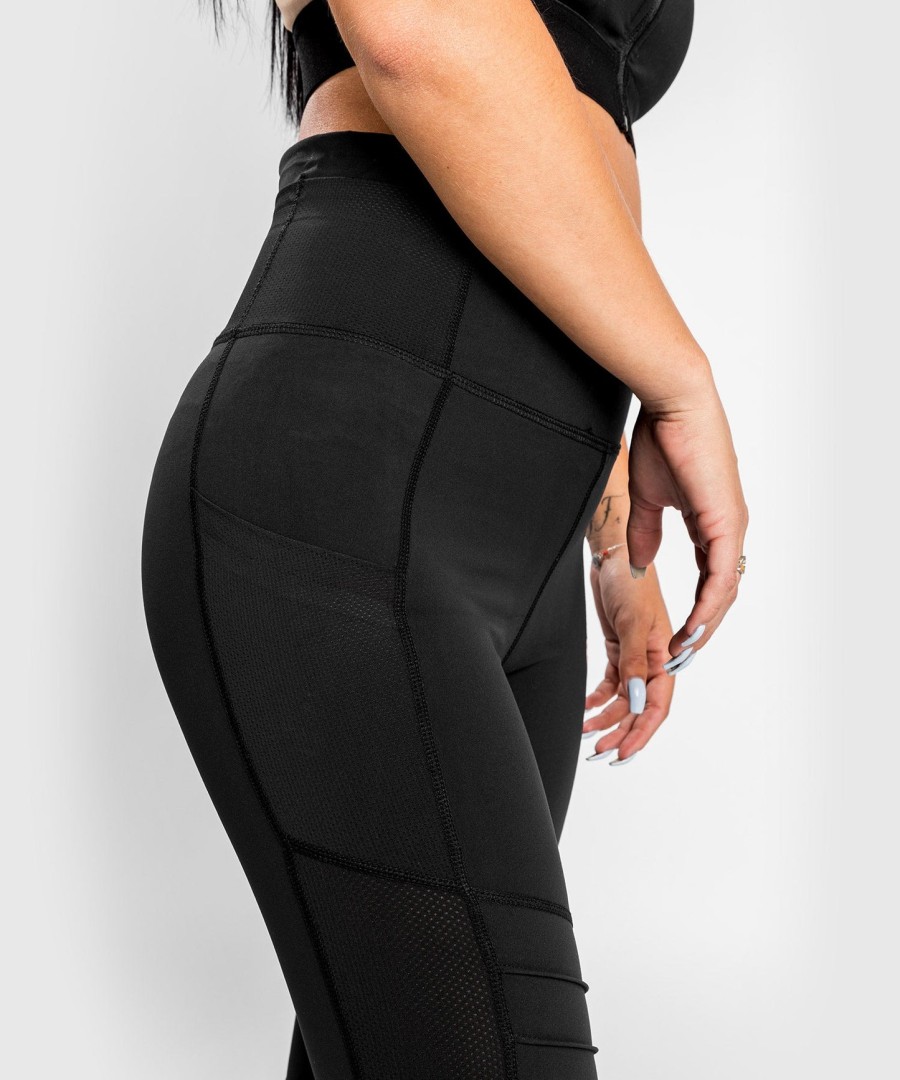 venum moto leggings - voor dames - zwartzand