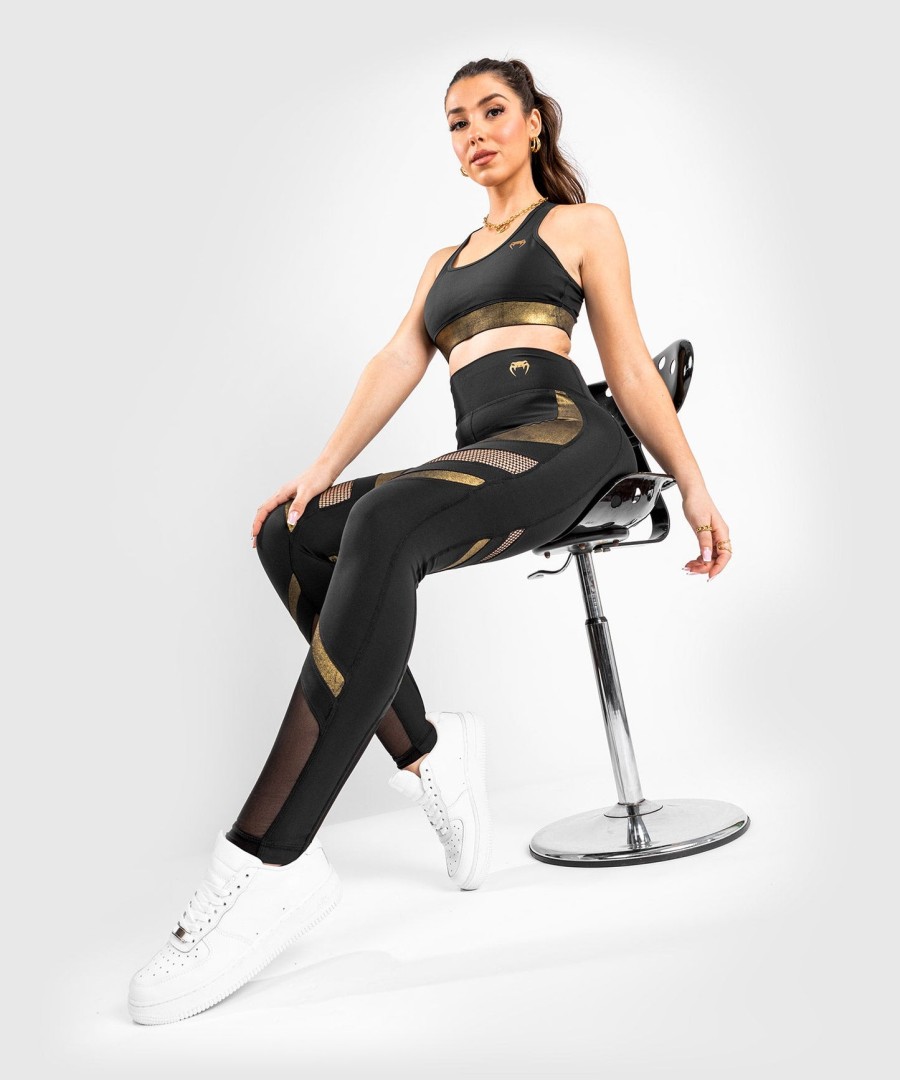 venum lightning leggings - voor dames - zwartgoud