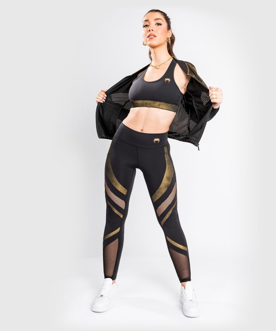 venum lightning leggings 78 - voor dames - zwartgoud