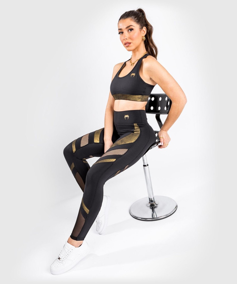 venum lightning leggings 78 - voor dames - zwartgoud