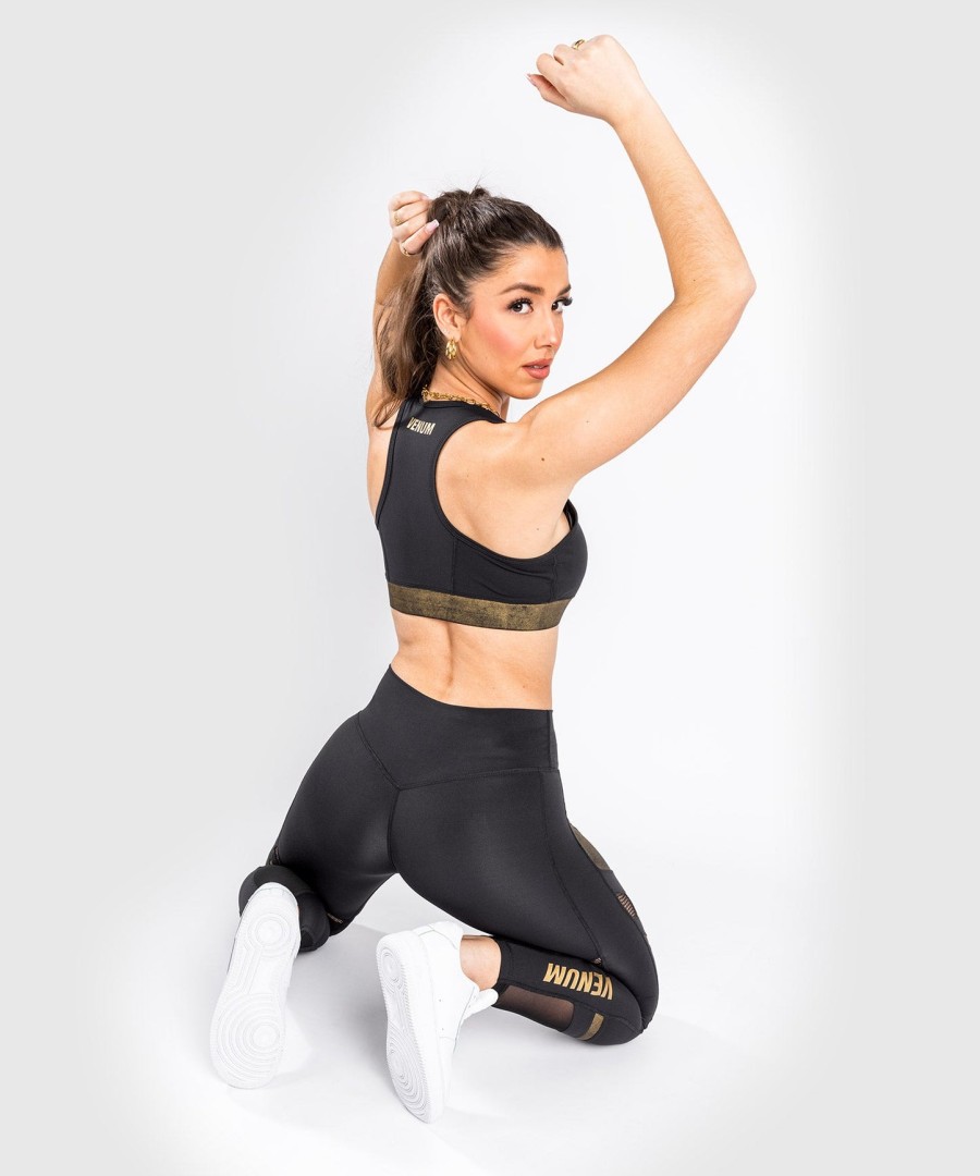 venum lightning leggings 78 - voor dames - zwartgoud