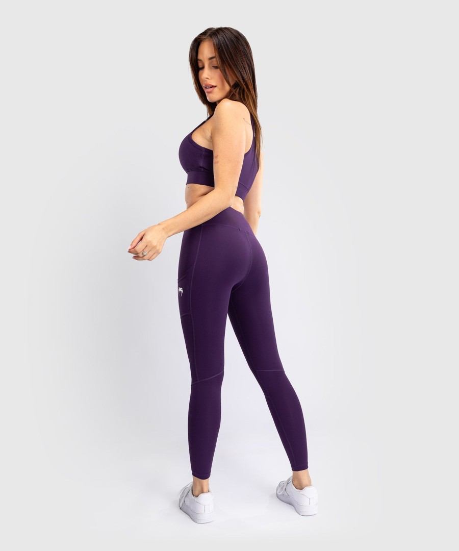 venum essential performance leggings voor dames - dieppaars