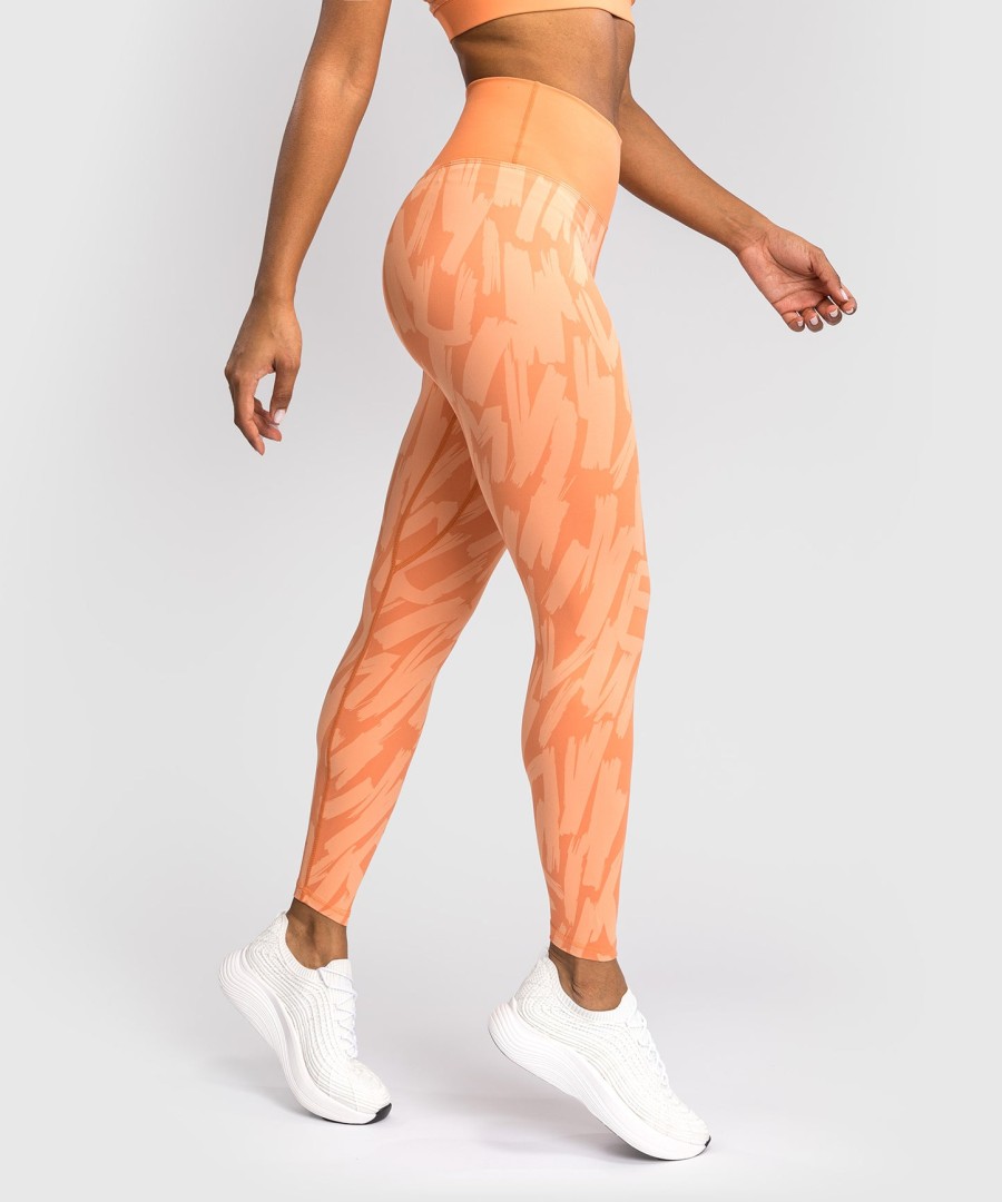 venum graffiti dameslegging met lange pijpen - fluweel abrikoos