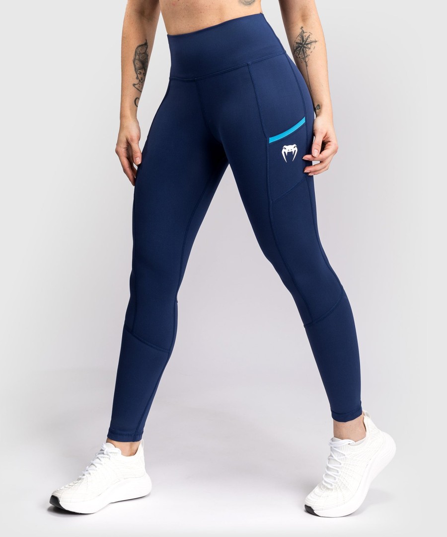 venum x top rank original dameslegging 78 - marineblauw