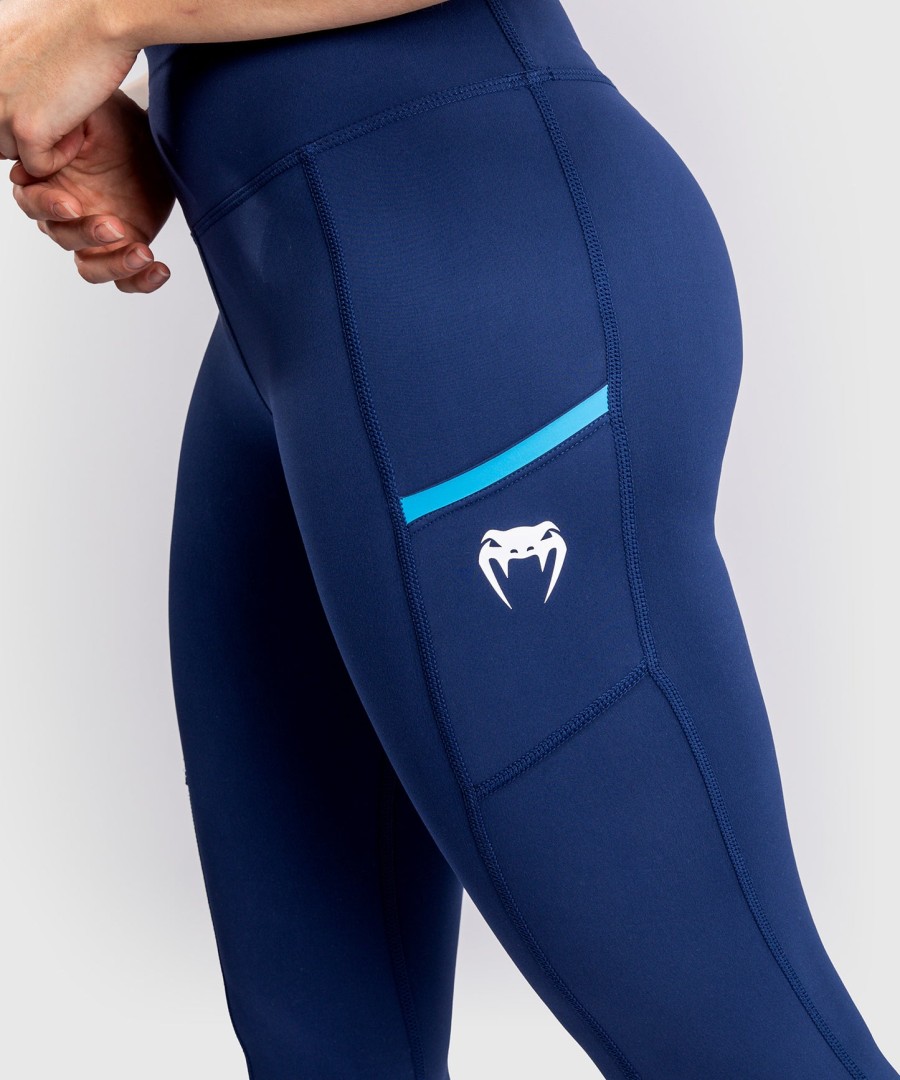 venum x top rank original dameslegging 78 - marineblauw