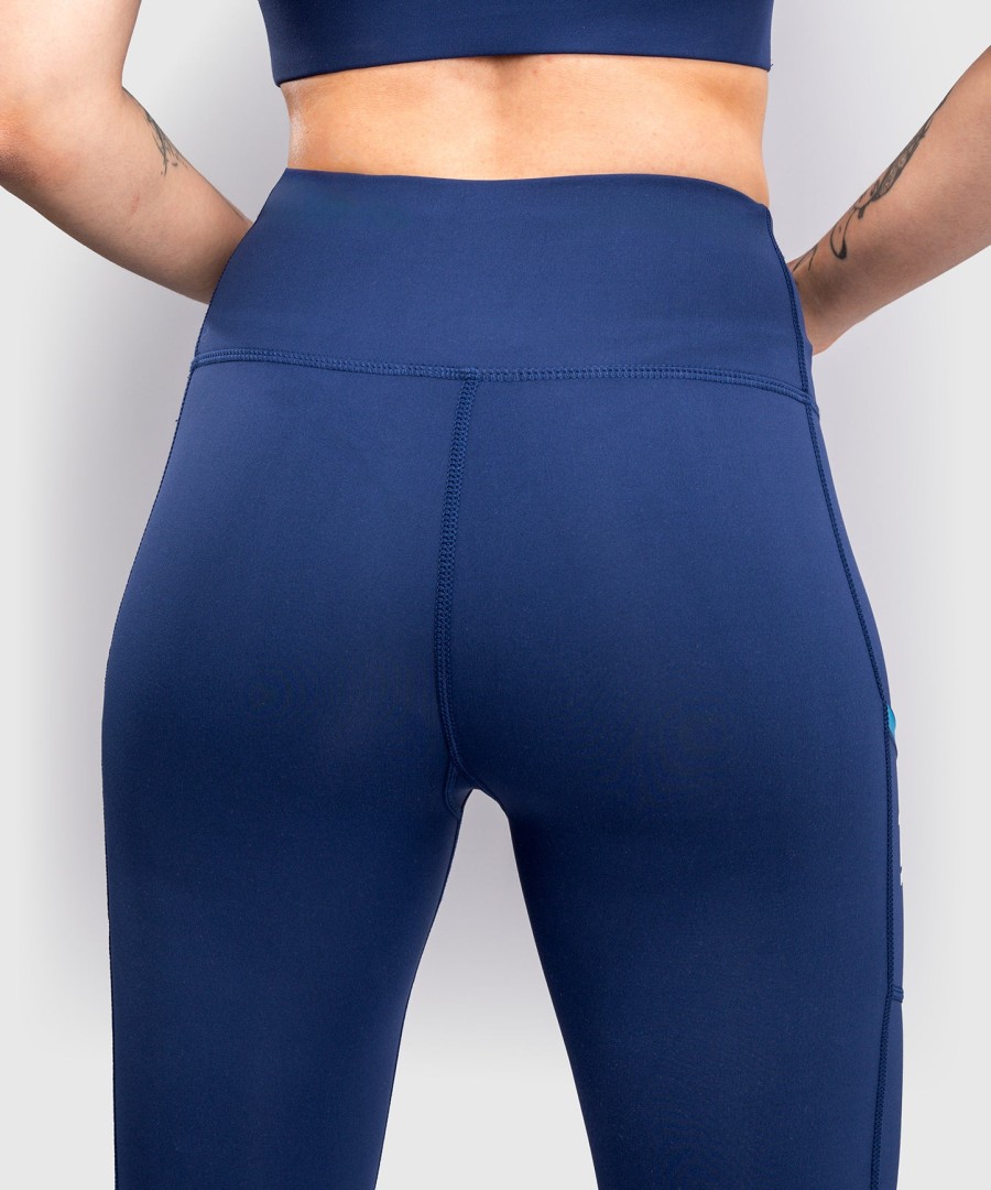 venum x top rank original dameslegging 78 - marineblauw