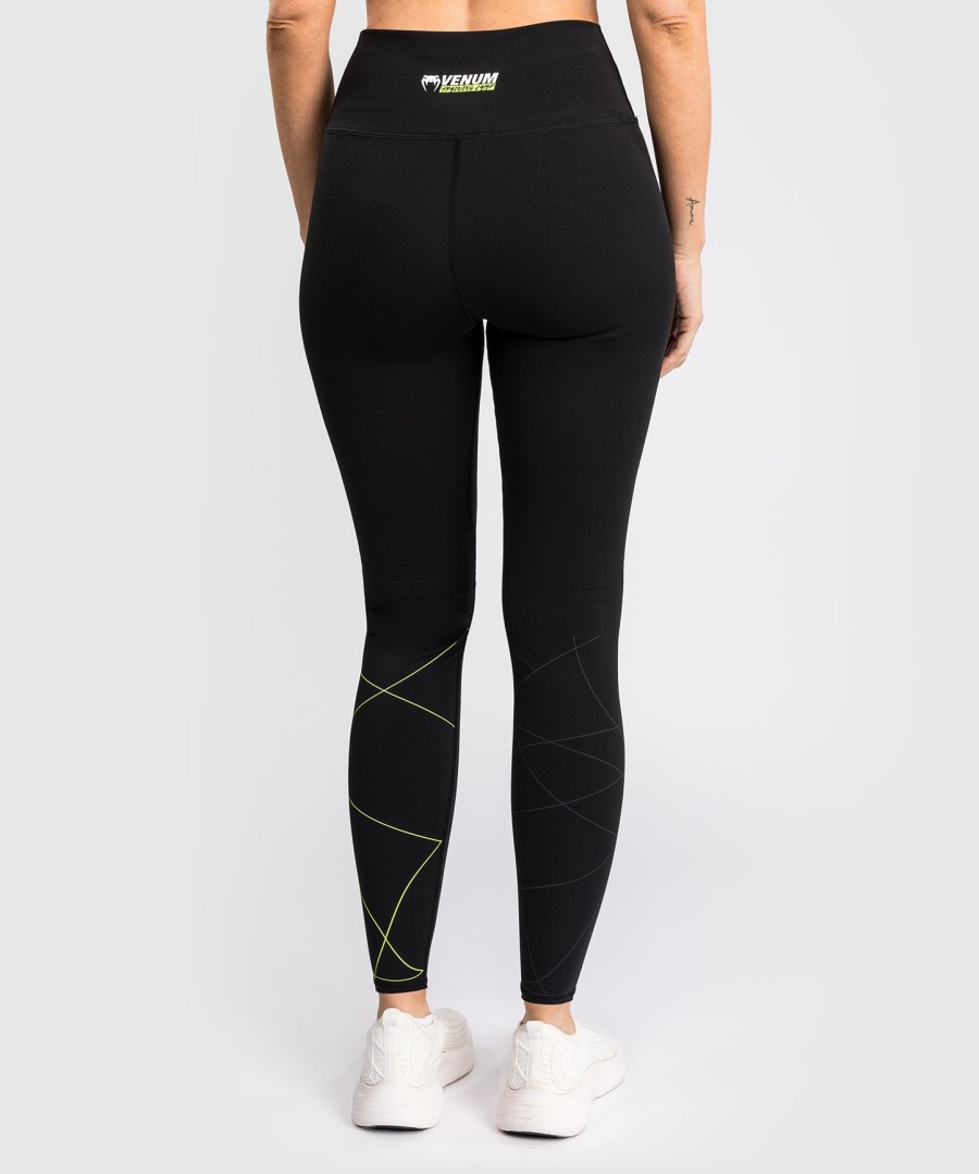 venum training camp 4.0 legging - zwartneon groen