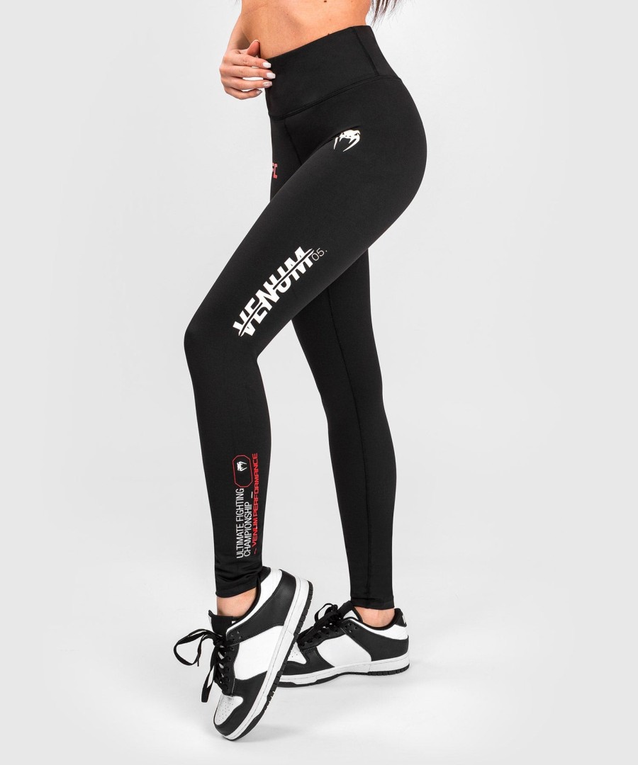 ufc adrenaline by venum fight week dames performance tight - zwart