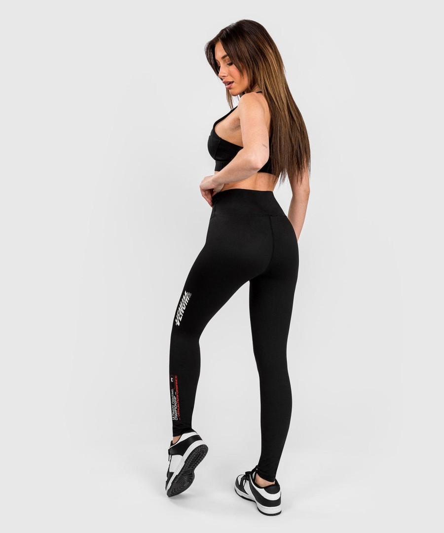ufc adrenaline by venum fight week dames performance tight - zwart