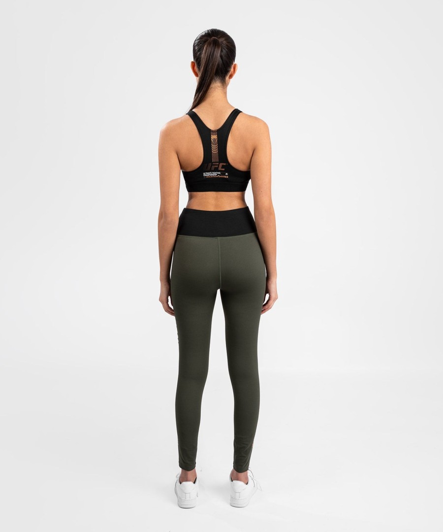 ufc adrenaline by venum fight week dames performance tight - khakibrons