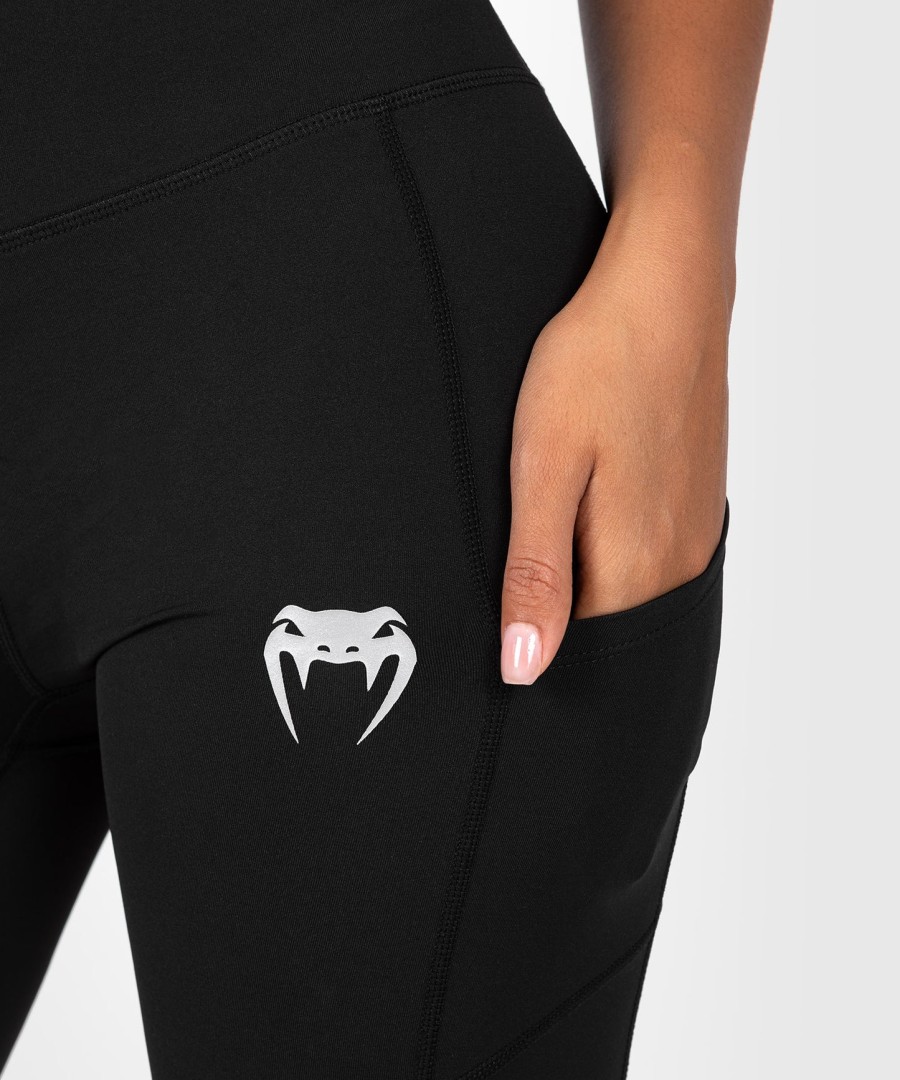 ufc performance institute 2.0 dames performance tight - zwartrood