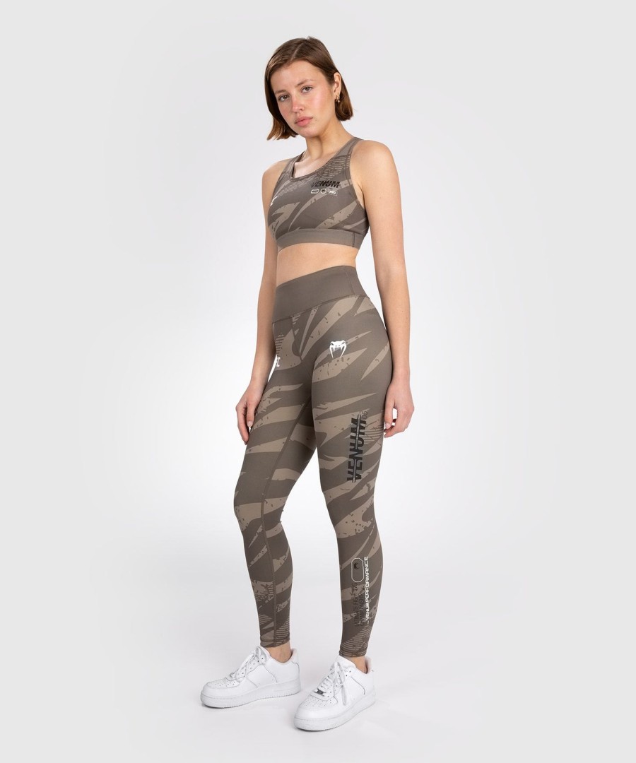 ufc adrenaline by venum fight week dames performance tight - desert camo