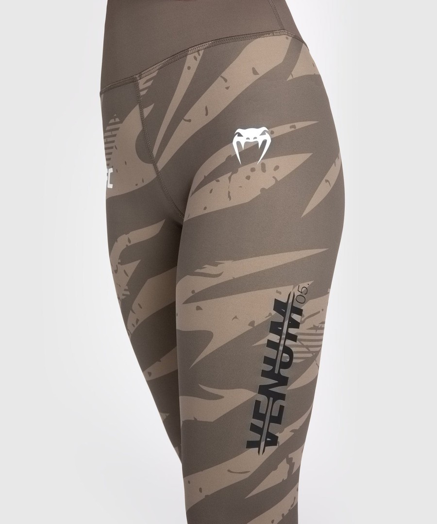 ufc adrenaline by venum fight week dames performance tight - desert camo