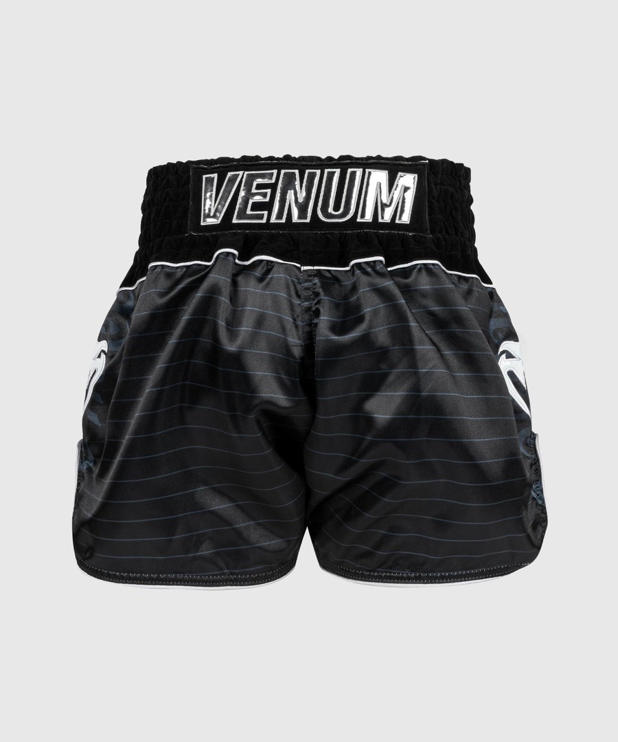 venum attack muay thai short - zwartzilver
