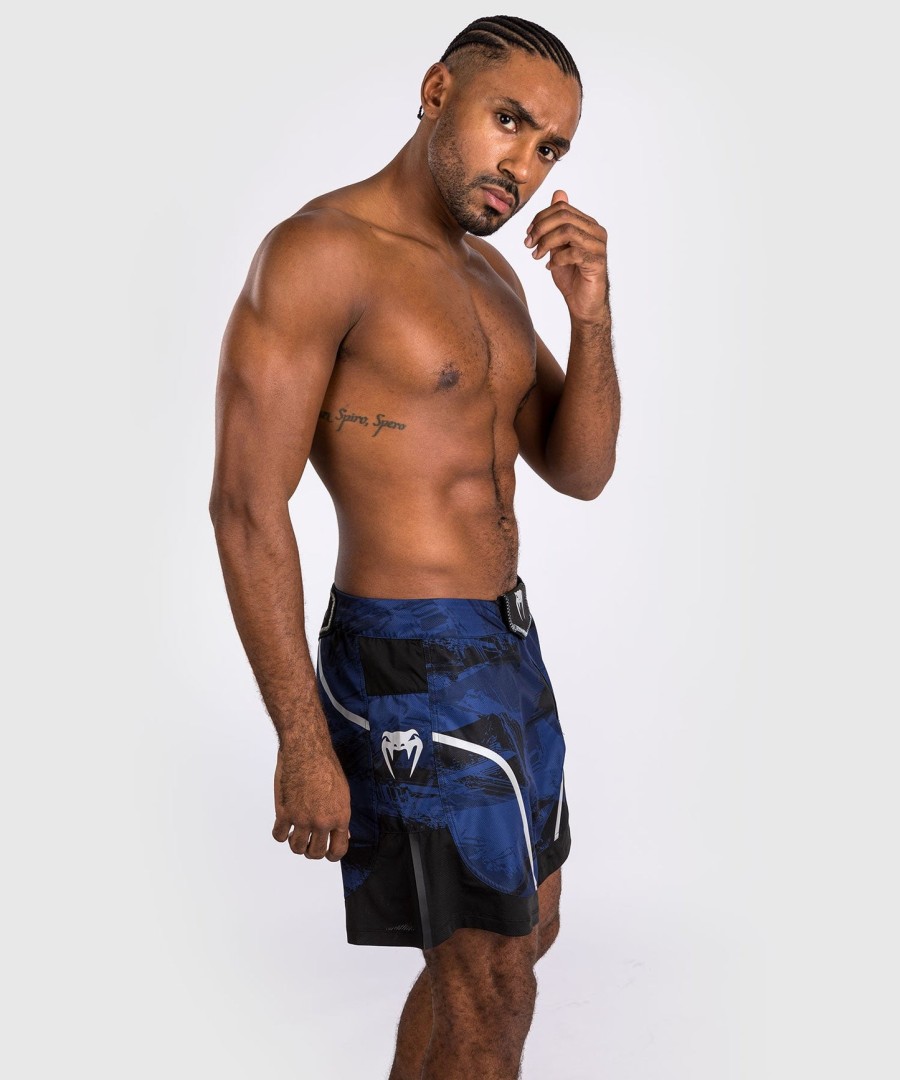 venum electron 3.0 fight shorts - marineblauw