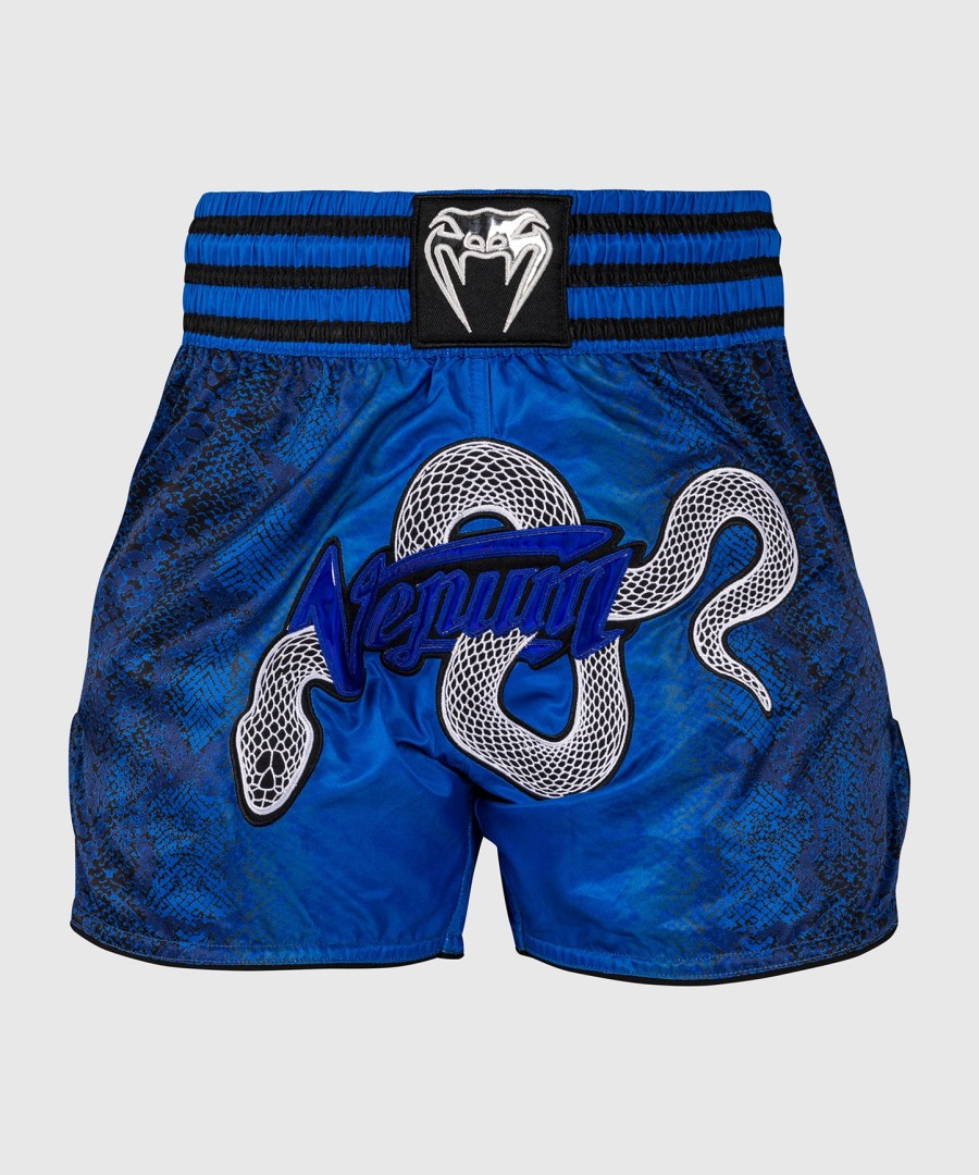 venum amazonia muay thai shorts voor dames - ultramarijnblauw