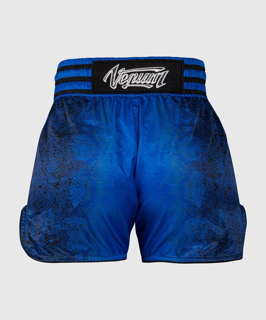 venum amazonia muay thai shorts voor dames - ultramarijnblauw