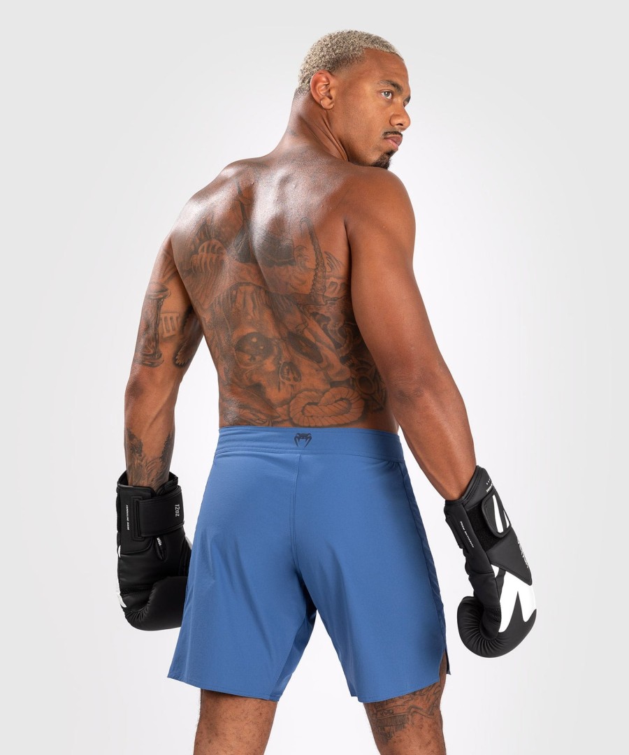 venum contender heren vechtshorts - blauw