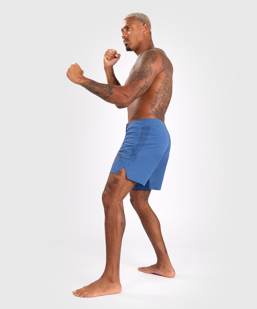 venum contender heren vechtshorts - blauw
