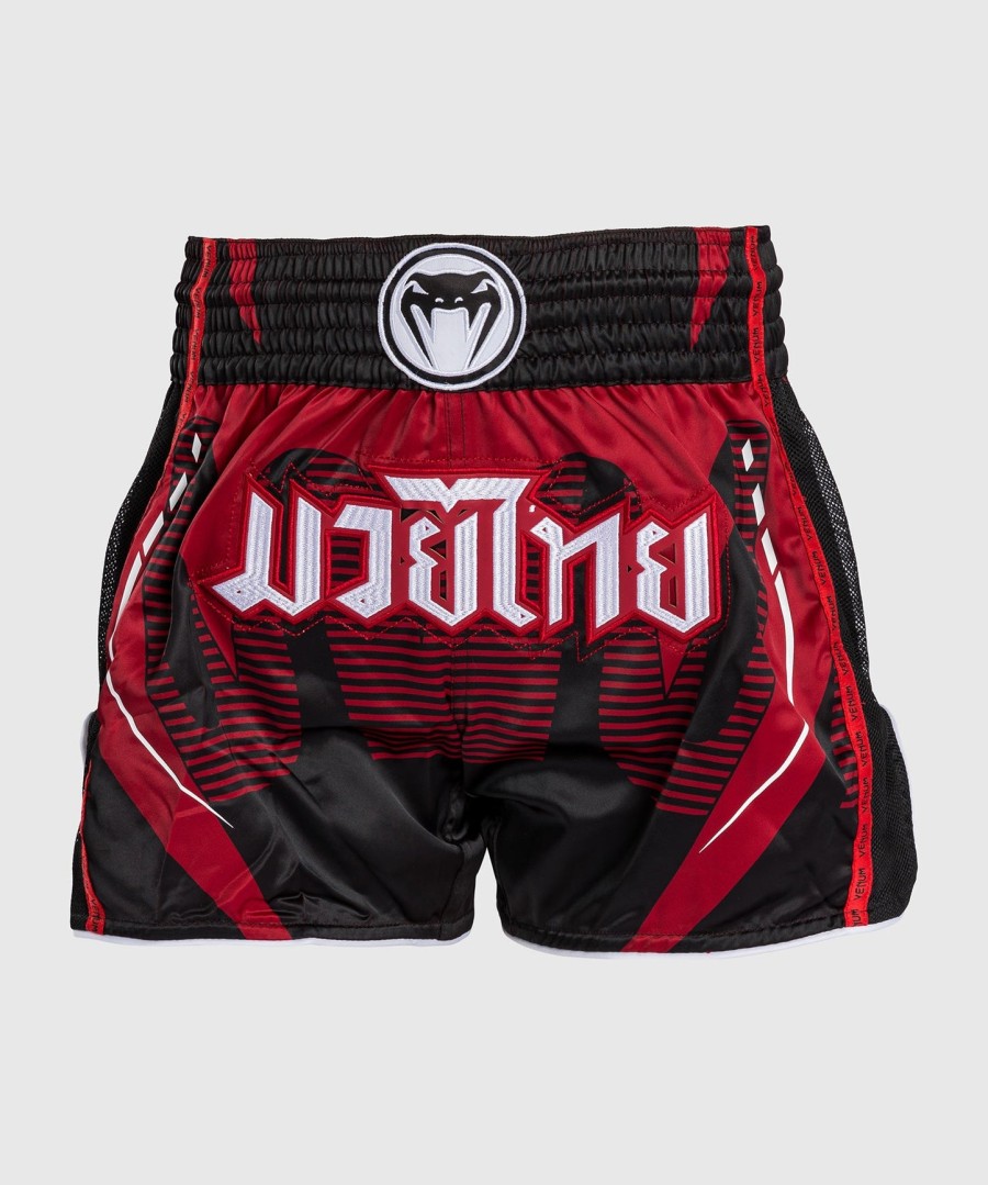 venum adrenaline muay thai shorts - rood