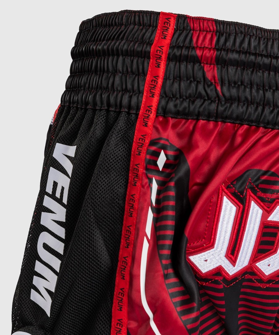 venum adrenaline muay thai shorts - rood