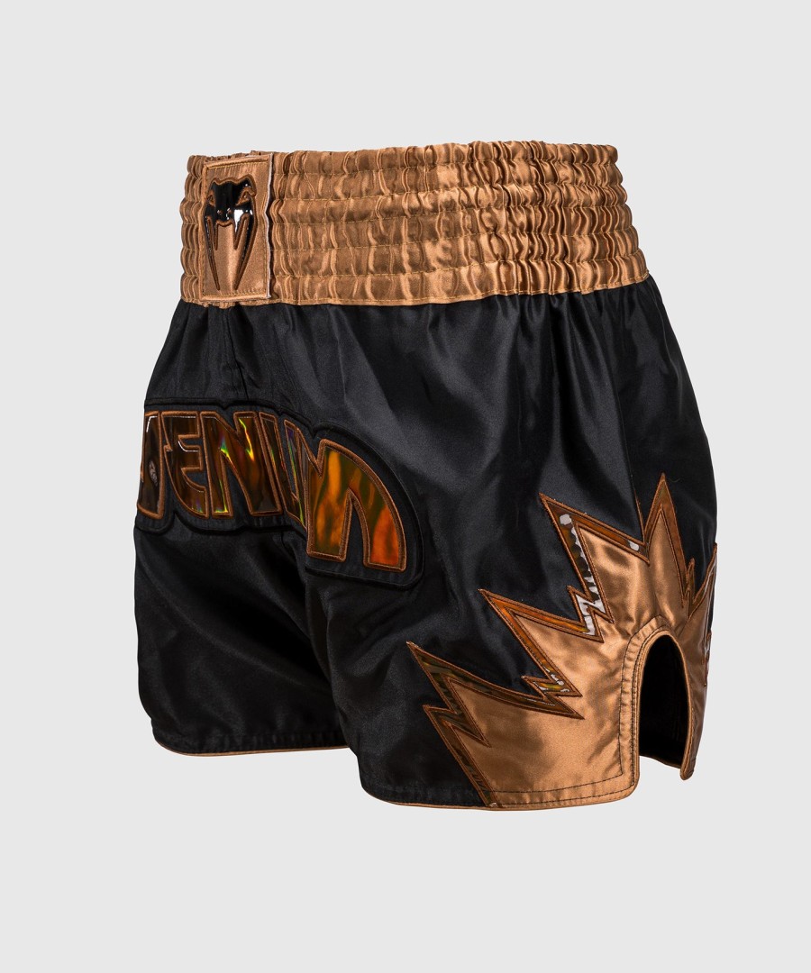 venum inferno muay thai shorts - zwartbrons