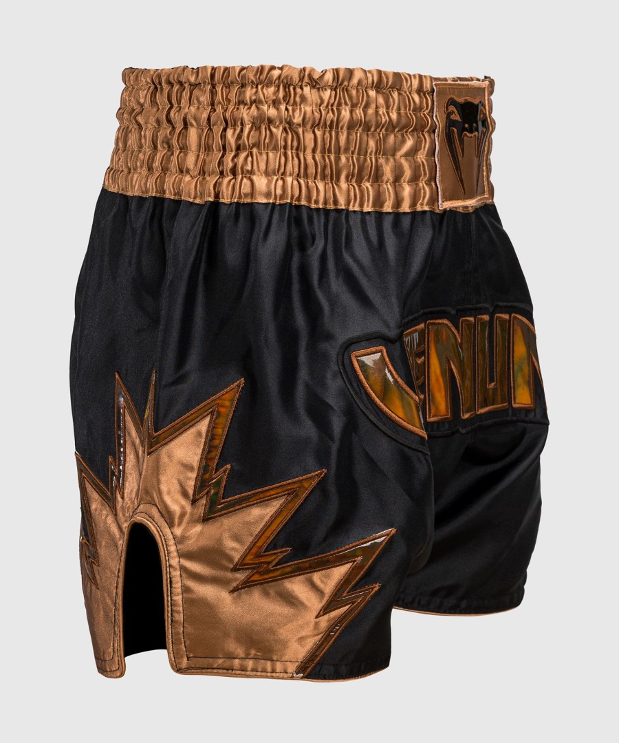venum inferno muay thai shorts - zwartbrons