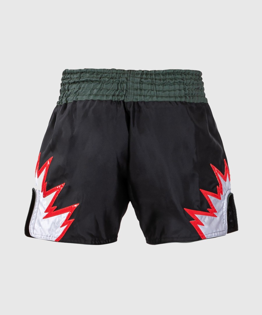 venum inferno muay thai shorts - diepzwartkhaki