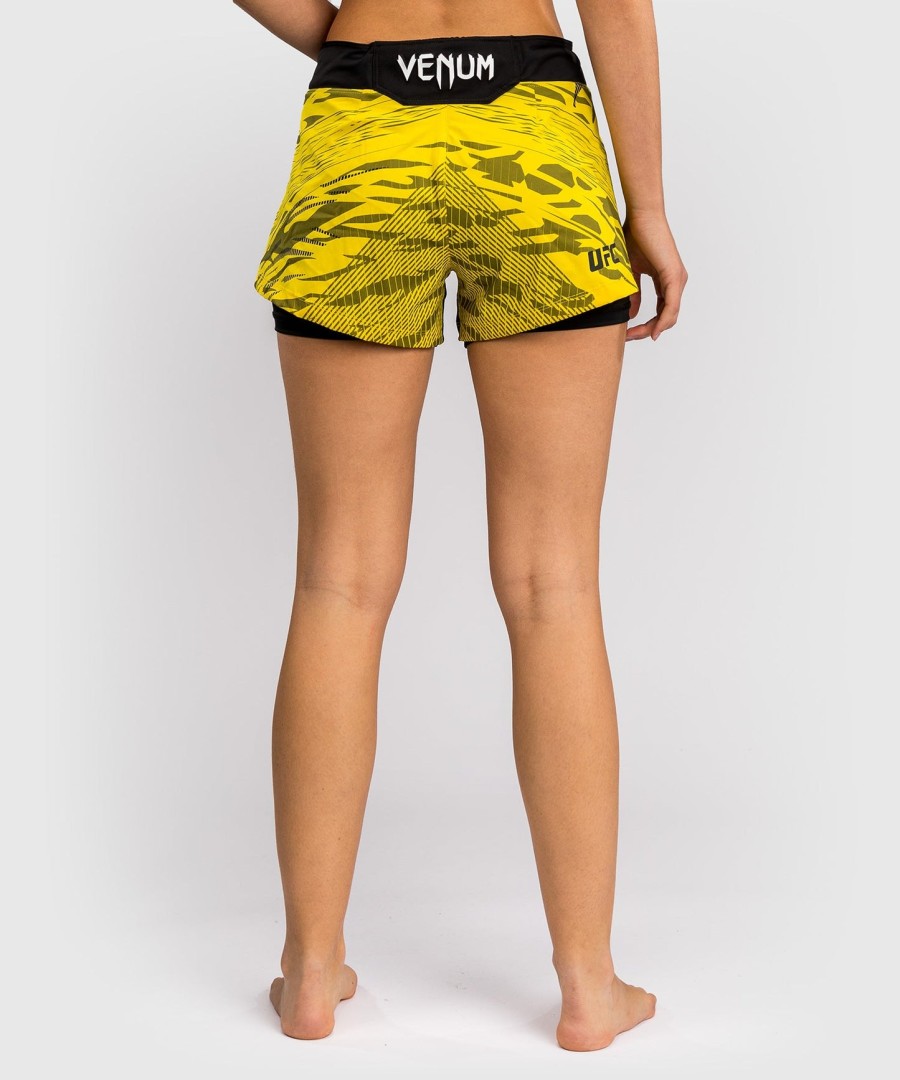 ufc fusion by venum authentic fight night dames vechtshort - geel