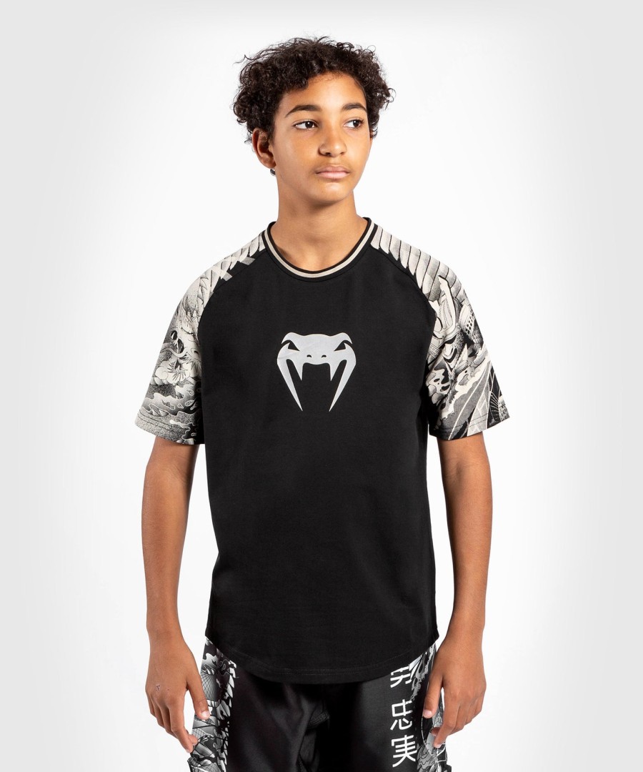 venum ykz21 kindershirt – zwartwit