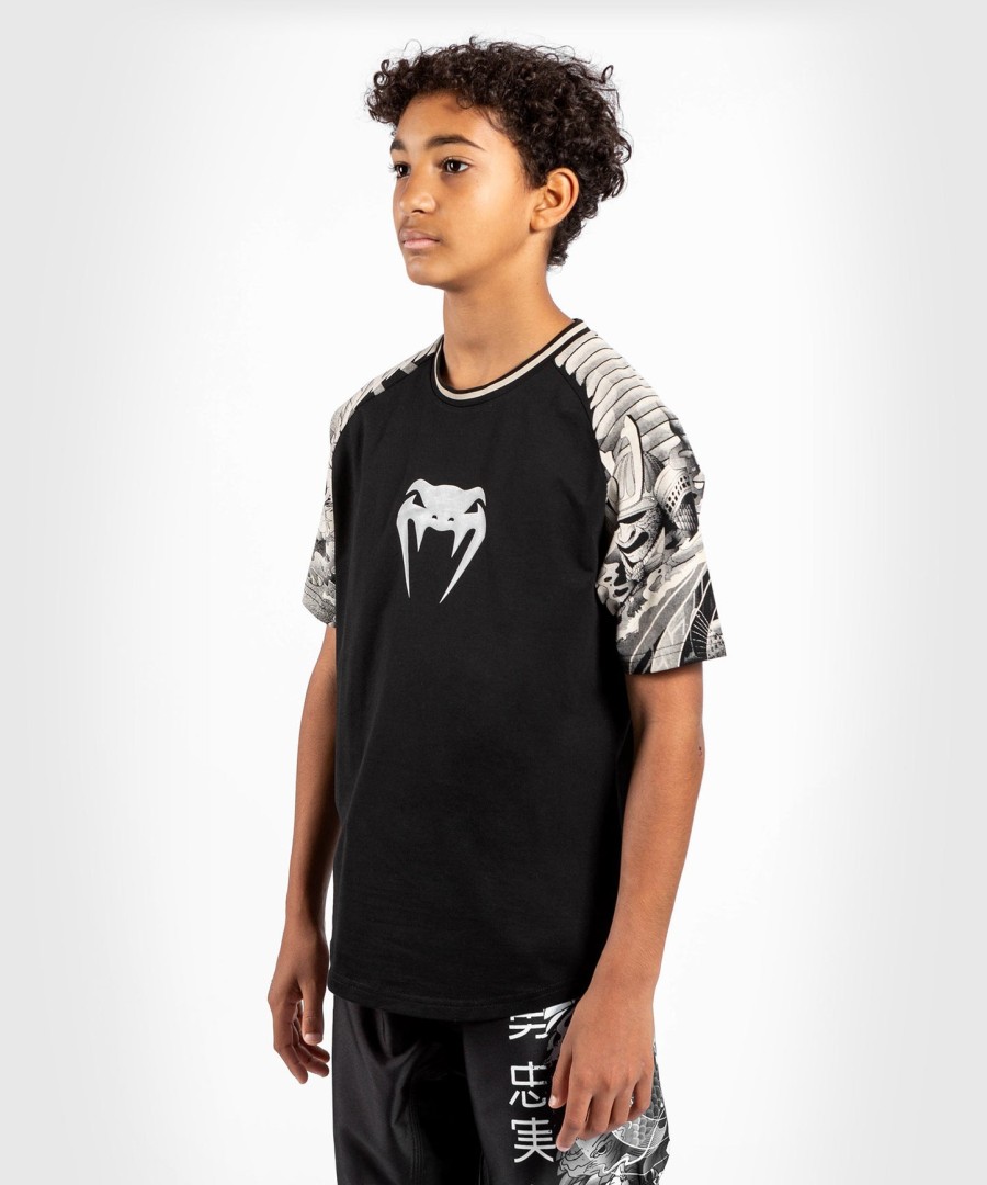 venum ykz21 kindershirt – zwartwit