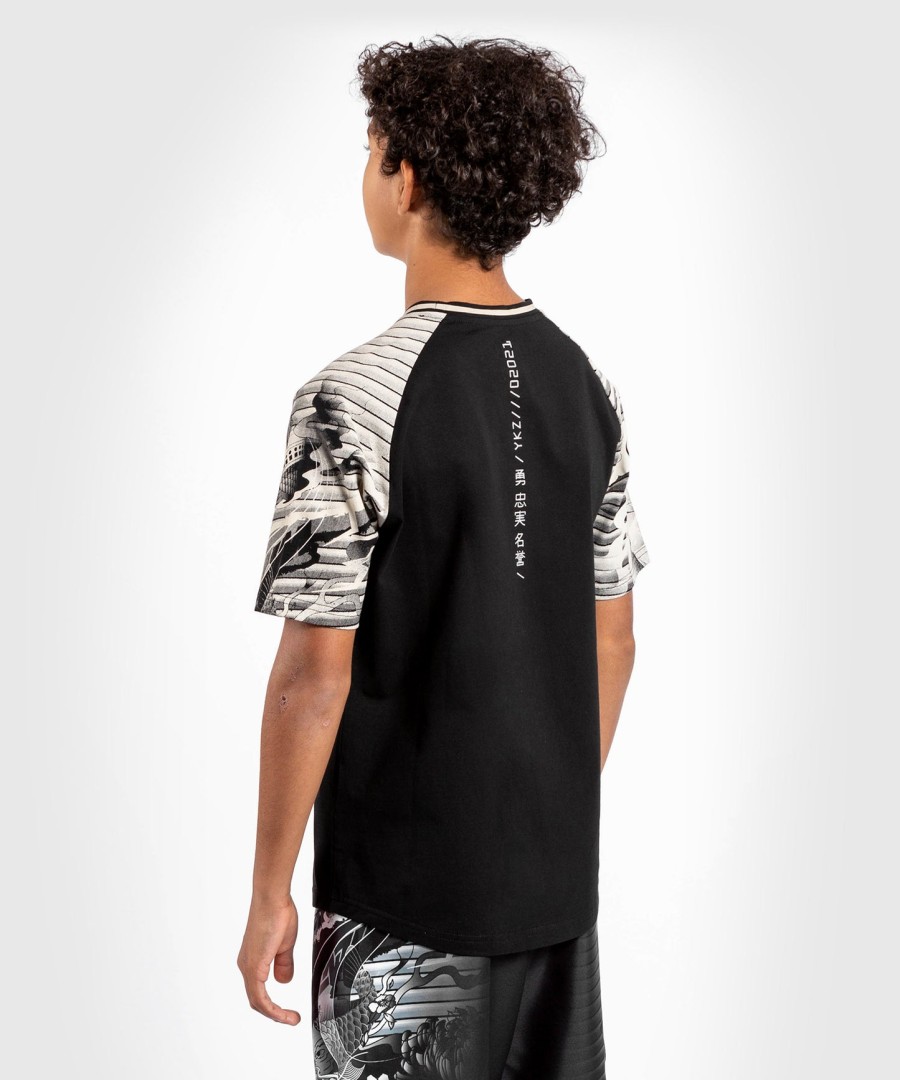 venum ykz21 kindershirt – zwartwit