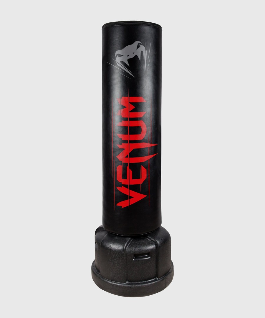 venum flex staande bokszak - zwartrood