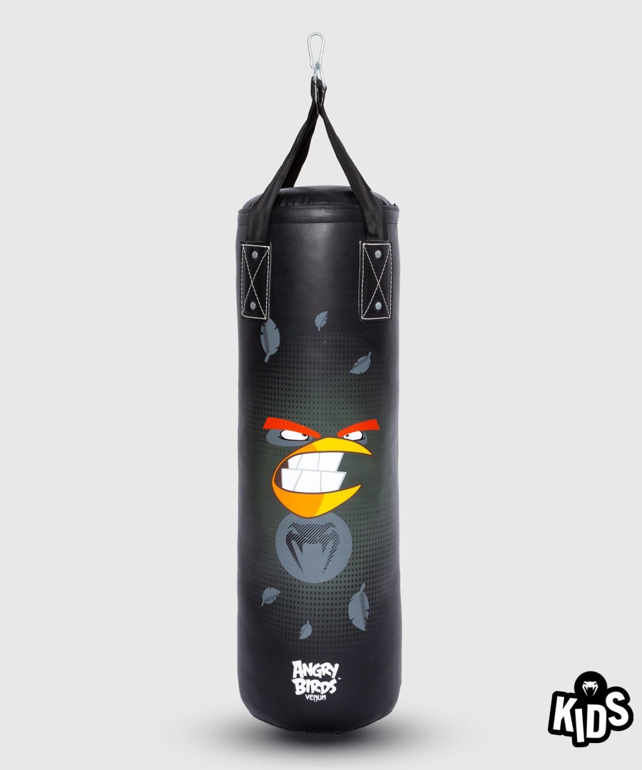venum angry birds boksbal - voor kinderen - zwartrood