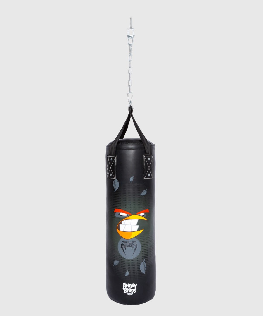 venum angry birds boksbal - voor kinderen - zwartrood