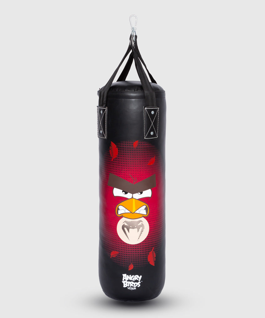 venum angry birds boksbal - voor kinderen - zwartrood