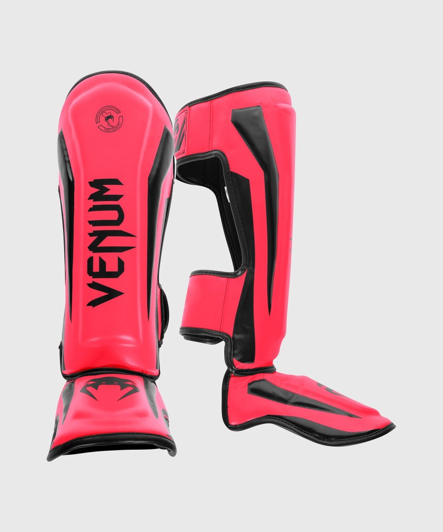 venum elite scheenbeschermers - roze