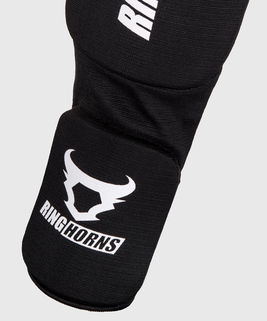 ringhorns kontact scheenbeschermers - zwart