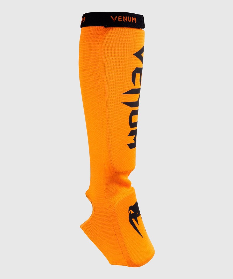 venum kontact scheenbeschermers - neo oranje