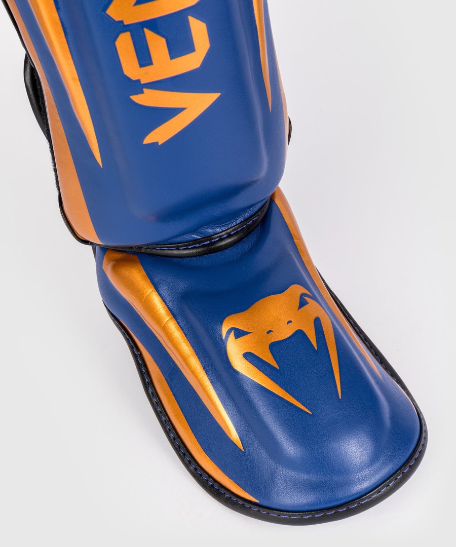 venum elite scheenbeschermers - koningsblauw - speciale editie