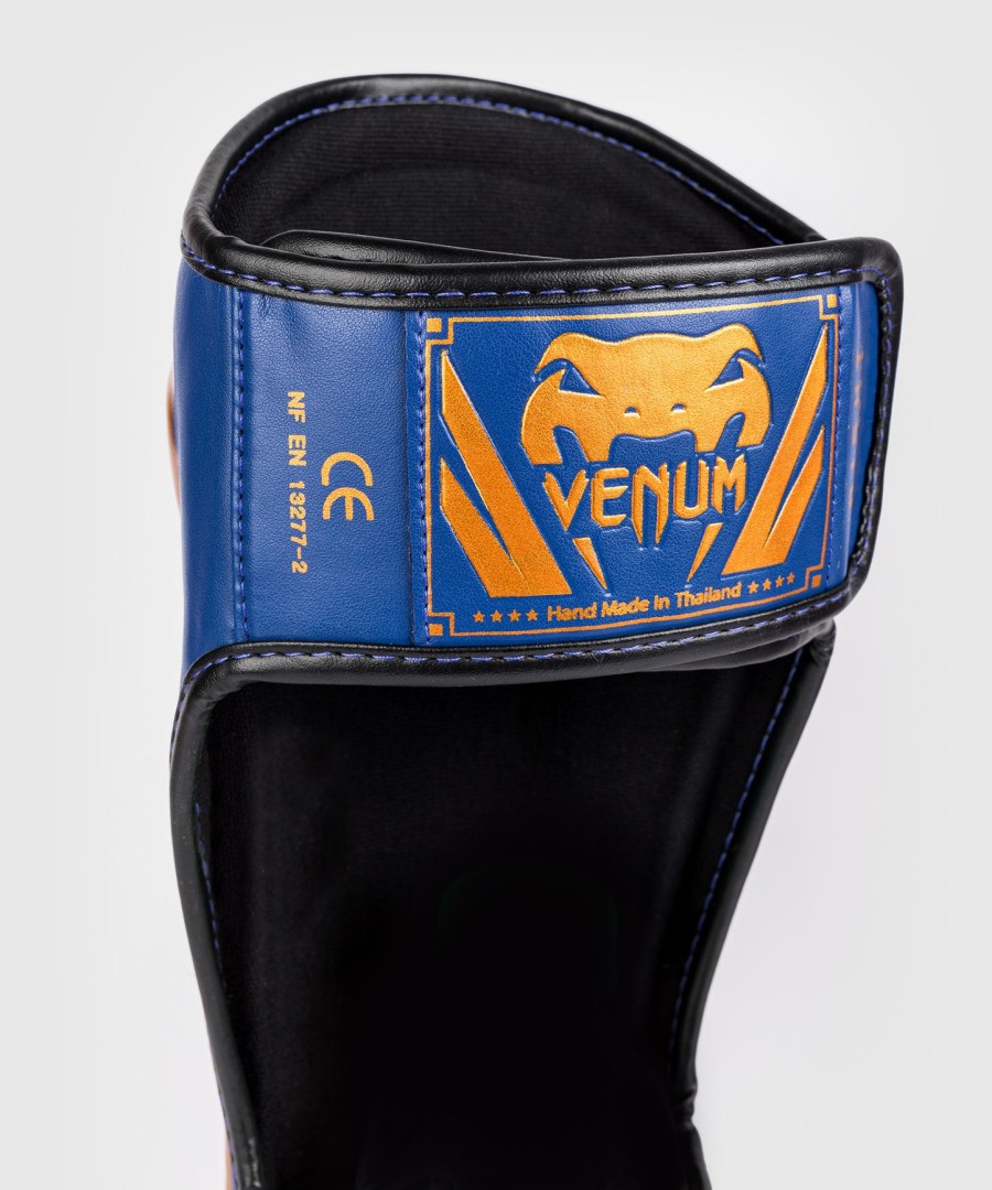 venum elite scheenbeschermers - koningsblauw - speciale editie